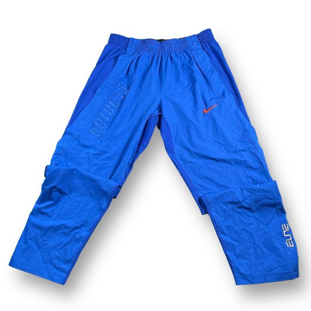 Nike Elite NCAA Florida Gators Full Snap Tear-Away Pants Embroidered Spellout 2X